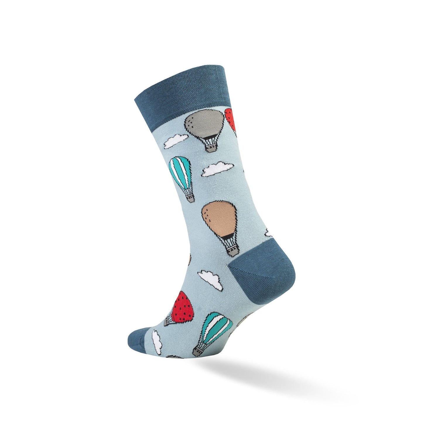 Colorful Funny Combed Cotton Crew Socks