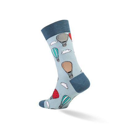 Colorful Funny Combed Cotton Crew Socks
