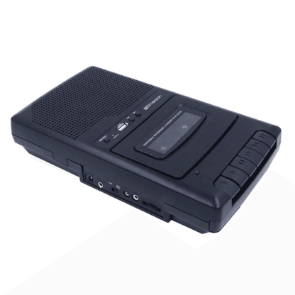 Emerson Portable Cassette Player and Recorder with Digital Conversion