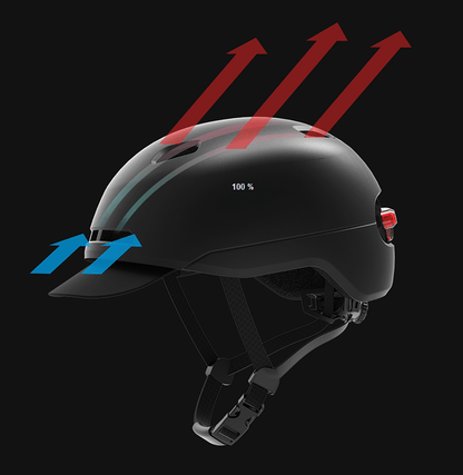 PS-C21 (L60).  Bluetooth helmet for cycling.  Electric motorcycle helmet with a range of 36h, automatic light sensing LED180m,SOS,GPS,3.7V /455mAh, MP3, LED