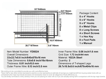 Grid Wall Panels Tower Wire Gridwall Display Racks Double Side Panels