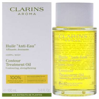 Contour Body Treatment Oil by Clarins for Unisex - 3.4 oz Treatment