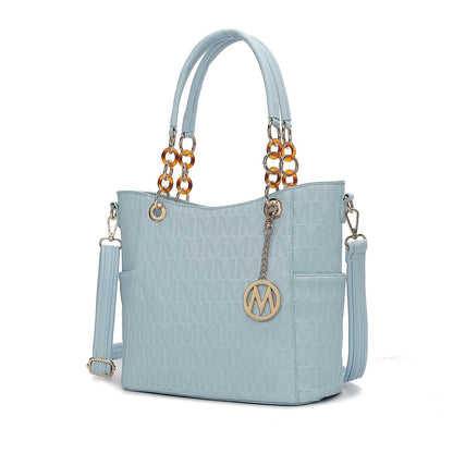 MKF Collection Rylee Vegan Leather Women Tote Handbag by Mia k
