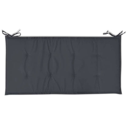 Garden Bench Cushion Anthracite 39.4"x19.7"x1.2"