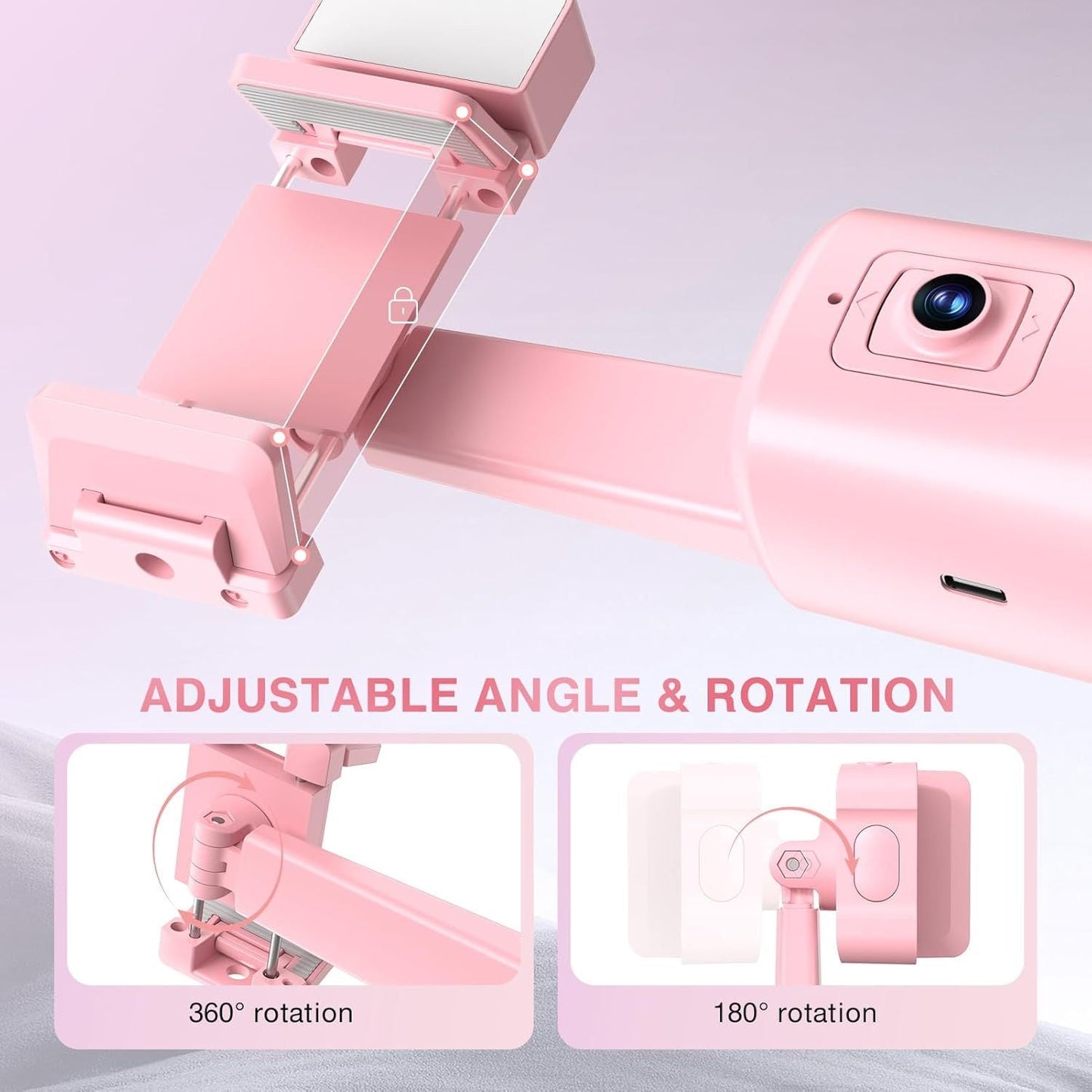 Still Movements 360°Gimbal Video Stabilizer With Auto Face Tracking