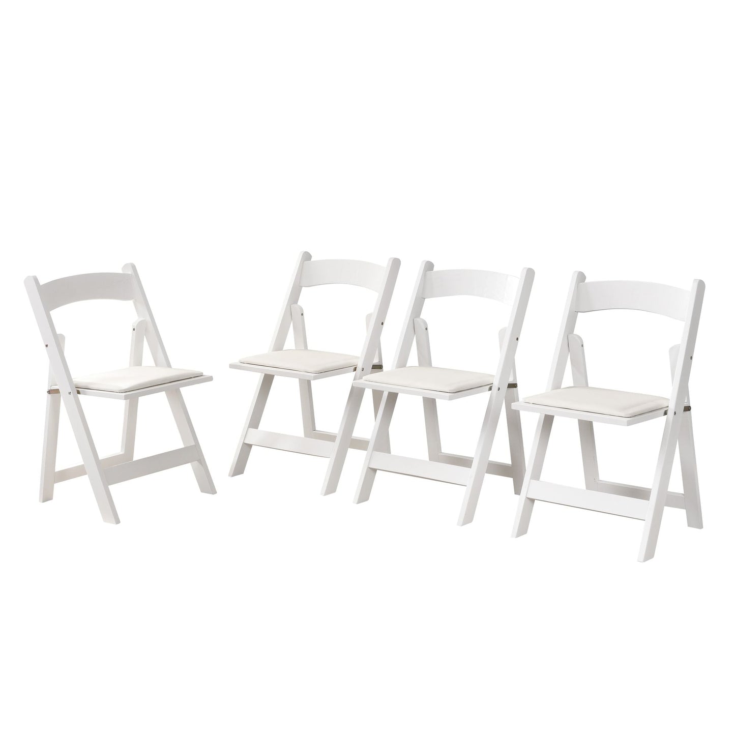 Upholstered folding chair, space saving, easy to carry, 4PCS, Dining room