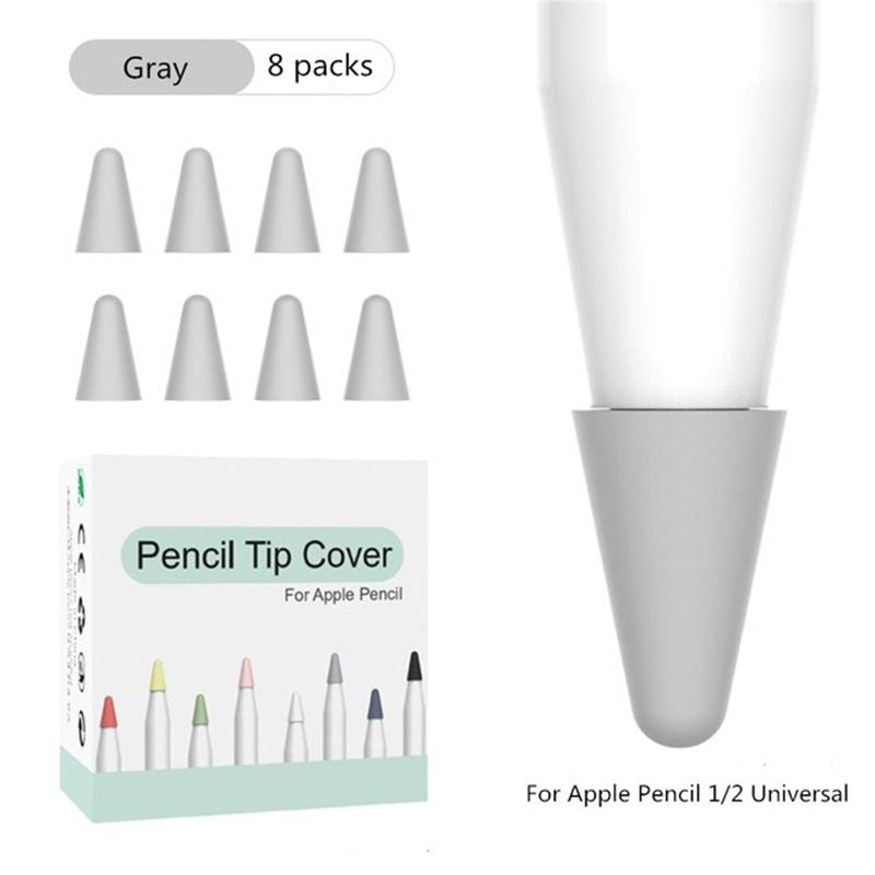 Silicone Replacement Tip Case For Apple Pencil 1/2 Touchscreen Stylus Pen Case Nib Protective Cover Skin For Apple Pencil