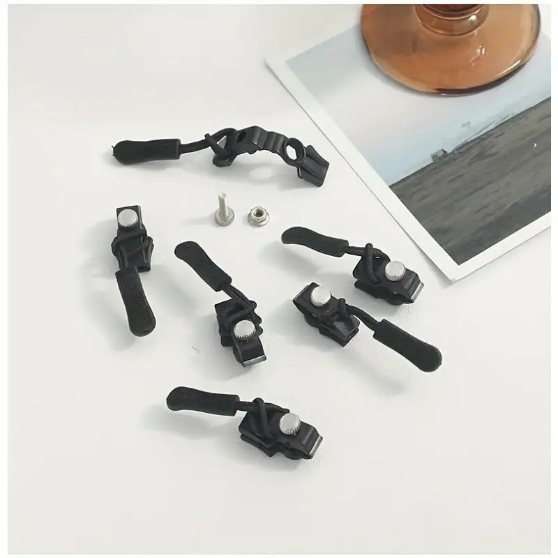 No Sew Zipper Repair Kit - Complete Set with Tools for Clothes Jeans Bags Suitcases