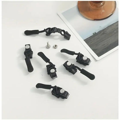 No Sew Zipper Repair Kit - Complete Set with Tools for Clothes Jeans Bags Suitcases