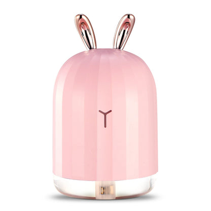 220ml Cool Mist Humidifier Ultrasonic Air Diffuser Atomizer w/7 Color Breathing Lights
