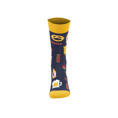 Colorful Funny Combed Cotton Crew Socks