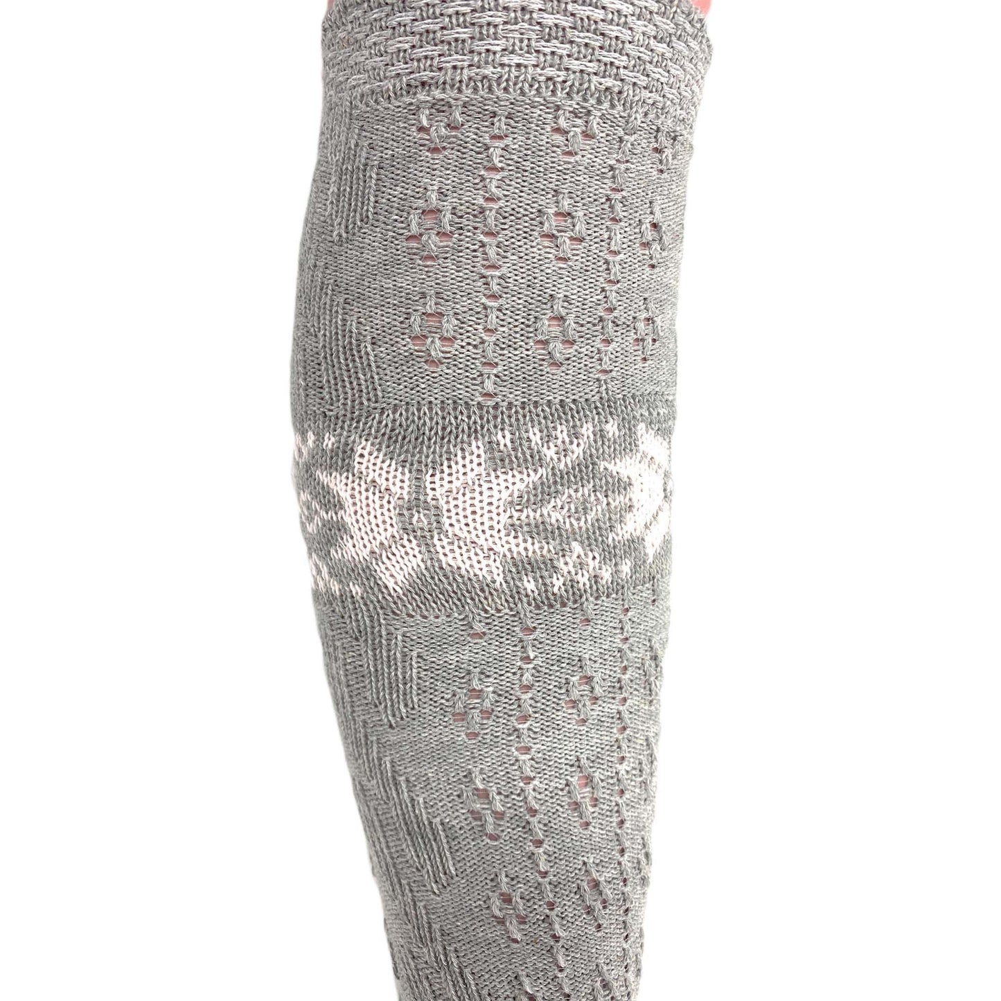 Cotton Knee High Knitted Socks for Women Novelty Knee Socks 1 Pair