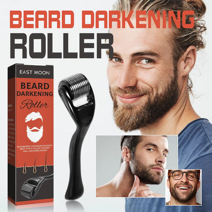 East Moon Beard Bushy Roller, Strong Root Moistens Soft Light For Men Nourishing Bushy Growing Beard Comb