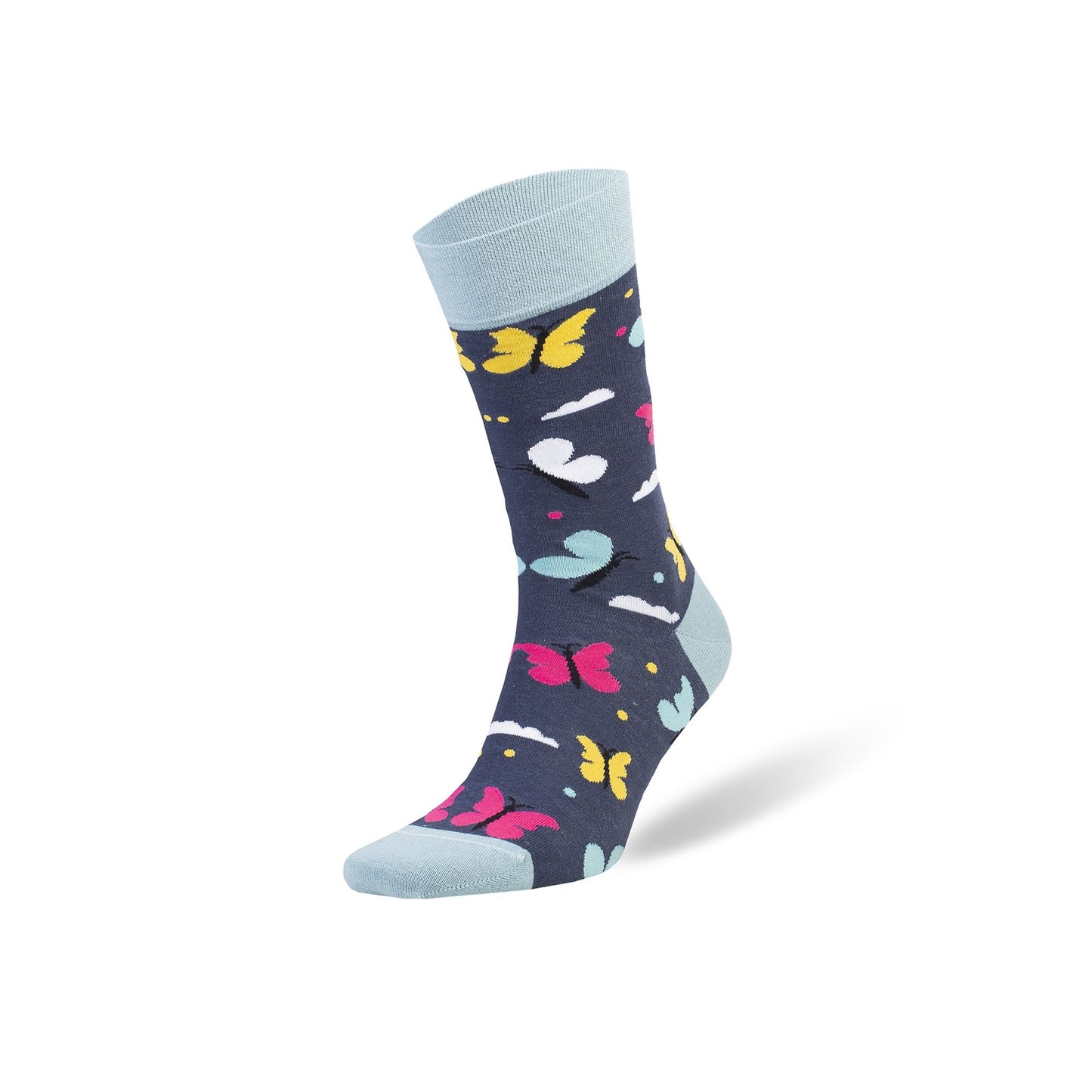 Colorful Funny Combed Cotton Crew Socks
