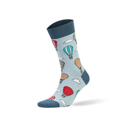 Colorful Funny Combed Cotton Crew Socks