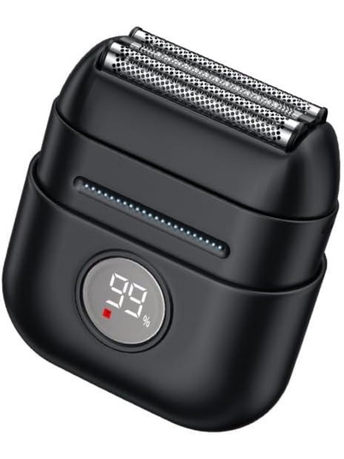 ZCYLPT Foil Shaver,Magnetic Electric Shaver for Men,Mini Reciprocating Portable with USB-C Rechargeable, Waterproof, Cordless, Double Floating Blade,Black