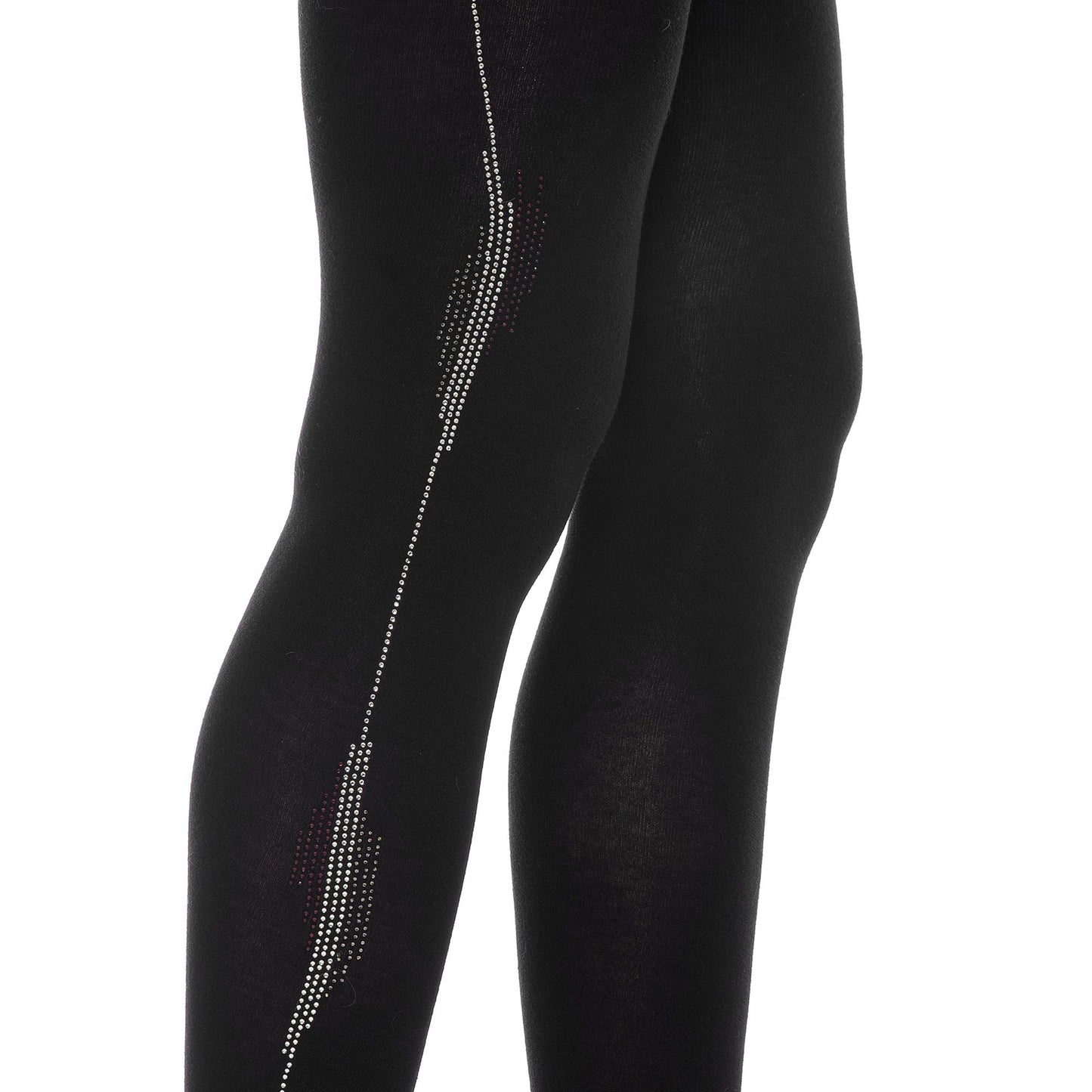 Bamboo Leggings for Women Soft Stretchy Full Length Elastic Leggings with Fancy Accessories