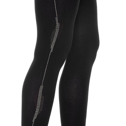 Bamboo Leggings for Women Soft Stretchy Full Length Elastic Leggings with Fancy Accessories