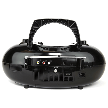Emerson 7" Bluetooth DVD Boombox with AMFM Radio & Stereo Speakers