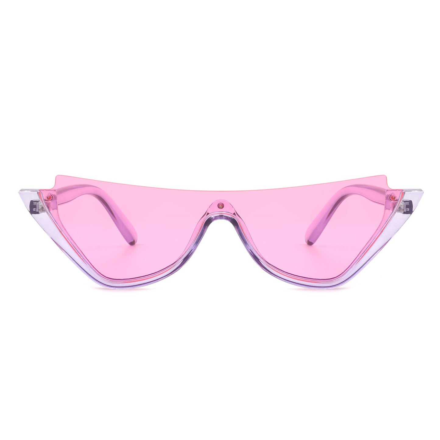 Retro Half Frame Fashion Cat Eye Sunglasses