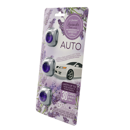 3 Pack Car Air Fresheners - Long Lasting Vent Clips For Men & Women, 3 Pack Up To 90 Days Fits All Car Refresher Odor Eliminator, New Car Scent Variety Pack