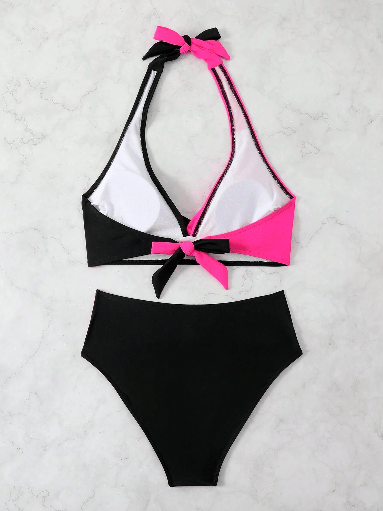 A bikini with a fashionable color