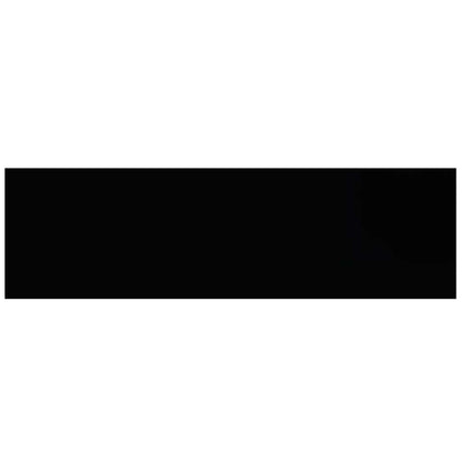 Wall Shelf Black Honeycomb MDF, metal frame 31.5 x 9.3 x 1.5 in