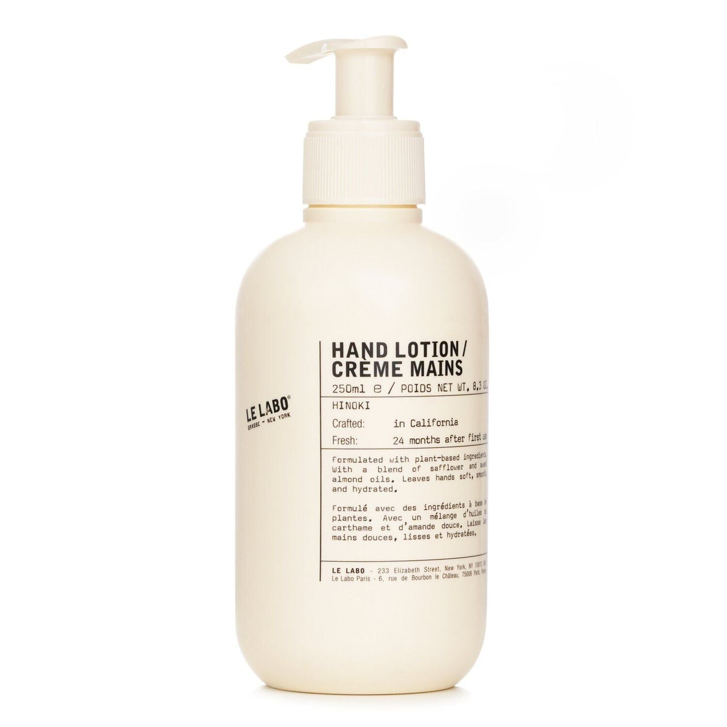 LE LABO - Hinoki Hand Lotion 102083 250ml