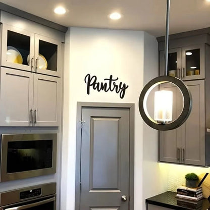 CIFbuy Metal Baked Paint Pantry Sign Wall Art Modern Kitchen Pantry Decor (TikTok, temu pickup)