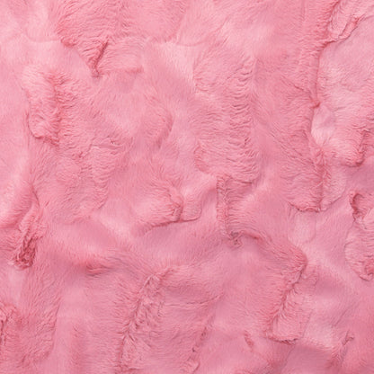 Jaxx Saxx 3 Foot Bean Bag Chair - Faux Fur - Fun Colors, Rose Quartz