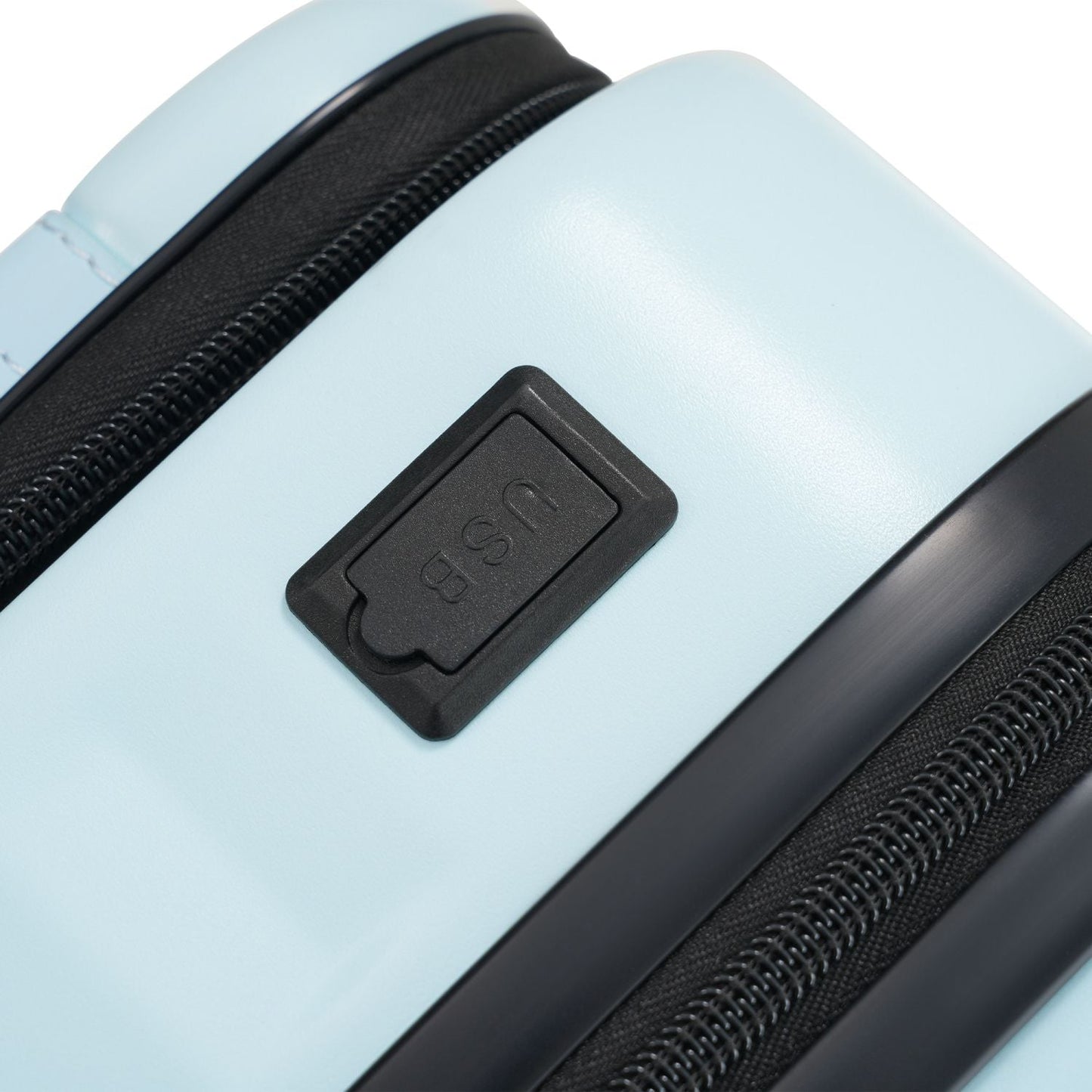 Front Opening Luggage Set 3 Piece, Hardside Carry on Suitcase with USB Port, Expandable Luggage with Handle Bag Spinner Wheels TSA Lock