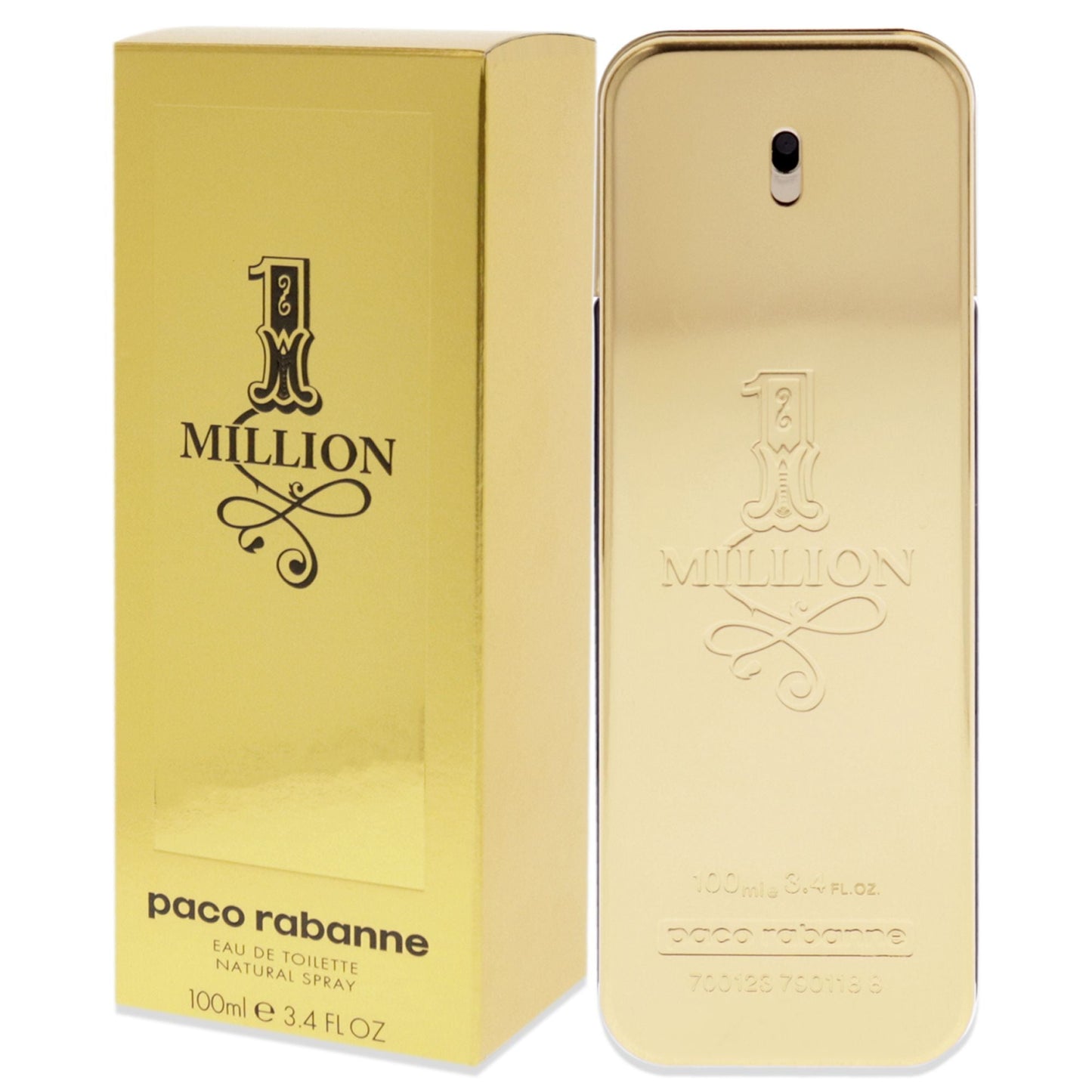 1 Million by Paco Rabanne for Men - 3.4 oz EDT Spray