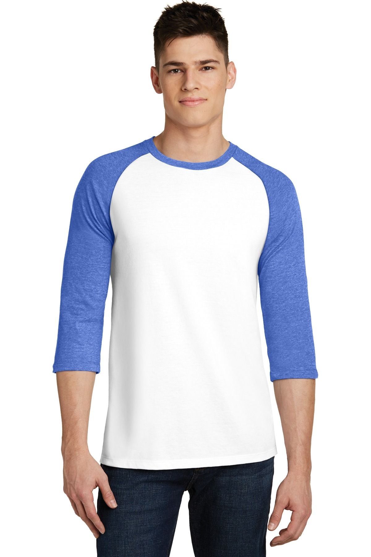District Very Important Tee 3/4-Sleeve Raglan DT6210