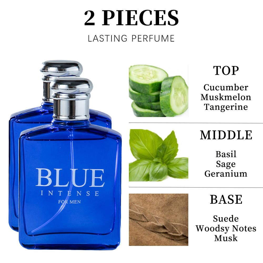 [Long-Lasting Men's Perfume] Long-Lasting3.4F|Oz Men's Eau De Toilette Spray-CucumberMuskmelon,Tangerine Flavor Perfume-Perfectfor Dating, Daily Life, Parties, Gift Giving,Valentine's Day and Other