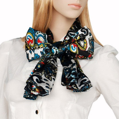 Blando Sea Green Distinctive Stylish Paisley Pattern Fashion Soft Silky Scarf/Wrap/Shawl(Small)