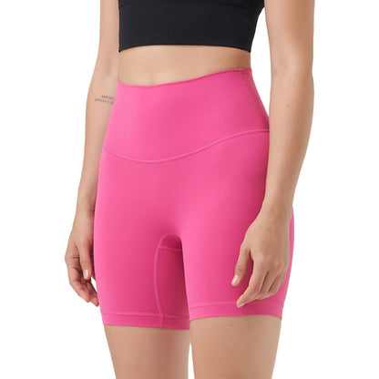Women's High Waist Biker Shorts Tummy Control Pants Athletic Leggings Spandex Booty Shorts with 6.3In Inseam No Front Seam for Workout Yoga Running Volleyball Dance