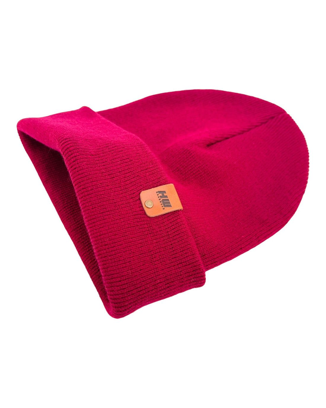 Cuffed Traditional Solid Burnt Maroon