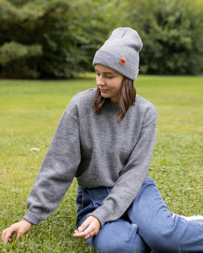 Cuffed Traditional Solid Koala Gray