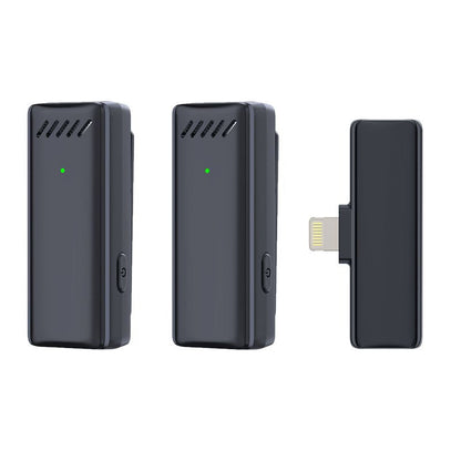 Cross border new wireless lavalier microphone with charging chamber; mobile phone live broadcast; outdoor recording; noise reduction radio microphone