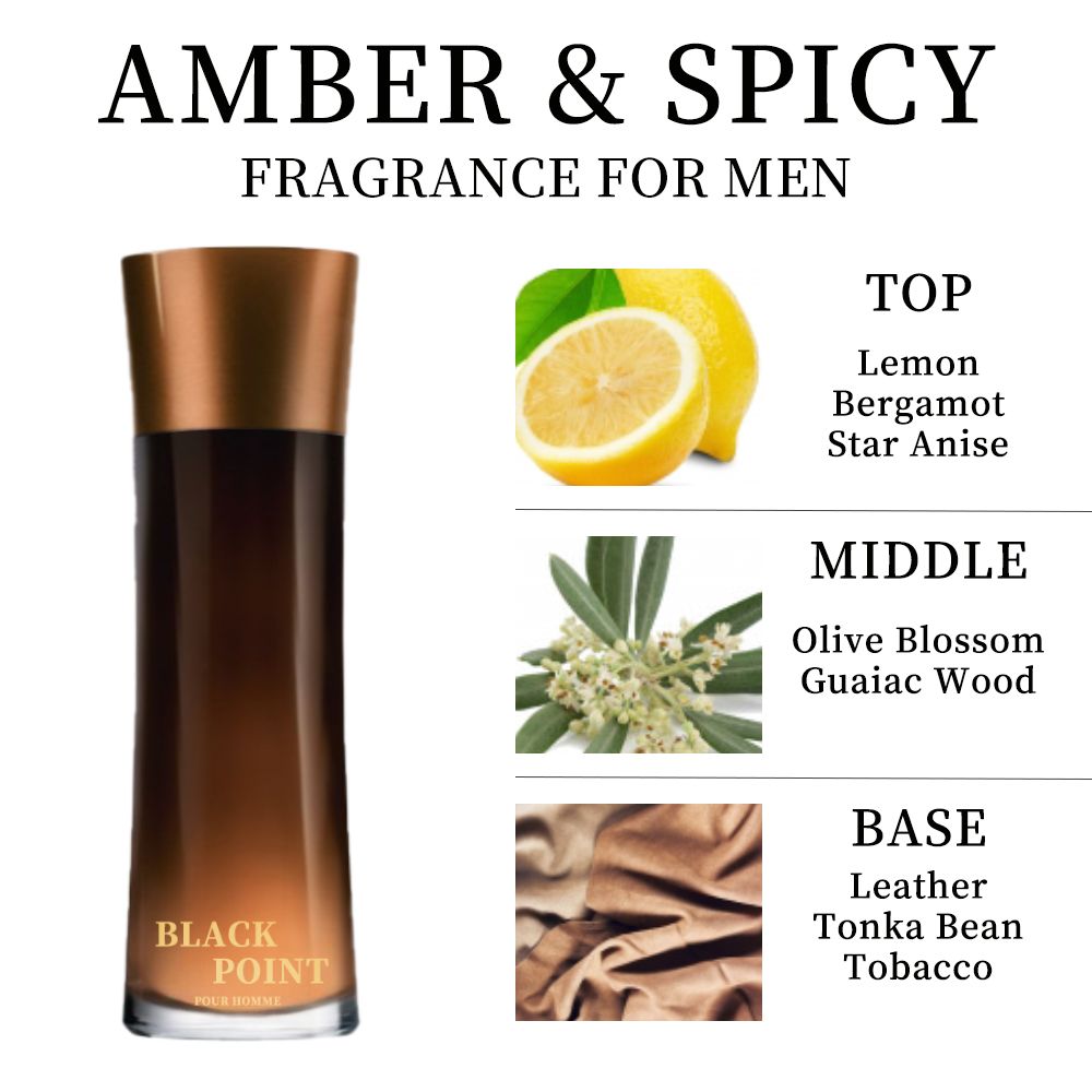 3.4fl.oz Women's Eau De Parfum Spray - Long-Lasting Fragance Spray, with Lemon, Bergamot and Star Anise, Perfect for Dating, Daily Life, Parties and Gift Giving, Valentine's Day And Other Festivals