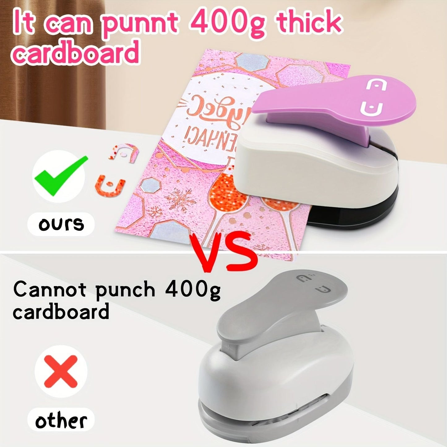 Earring Card Hole Punch, Earring Hole Punch, Pink Craft Hole Punch, Card Earring Hole Punch, Craft Lever Earring Hole Punch