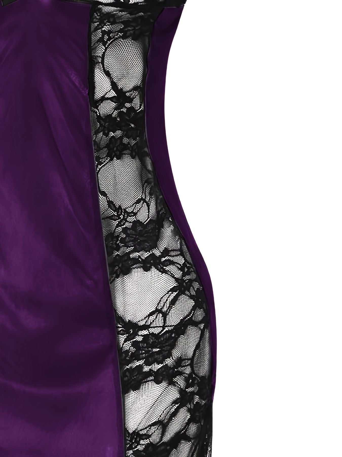 Women Dress Night Lace Pajamas Dress Sexy Sleepwear Backless Vintage Dress