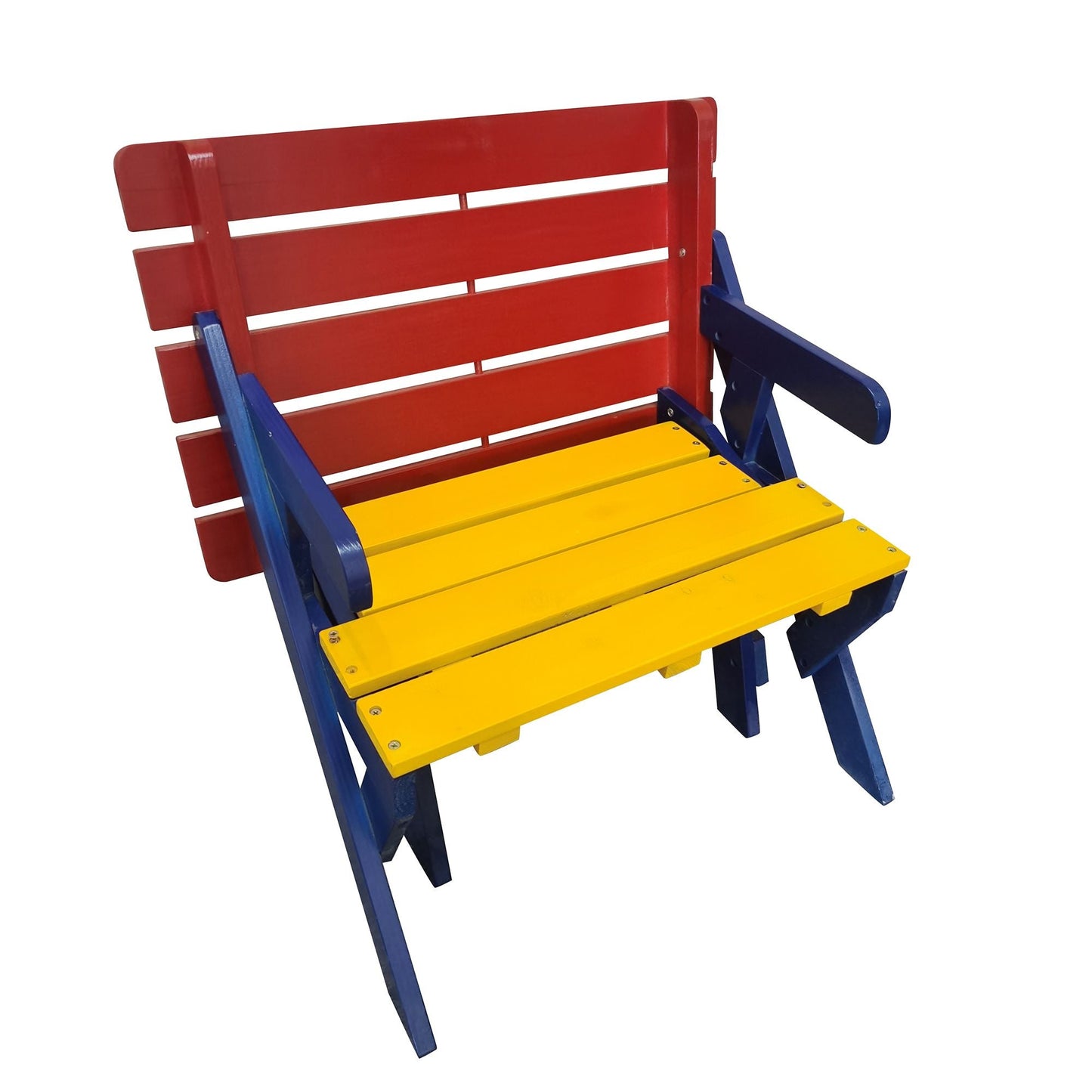KID'S MULTI-FUNCTIONAL ARM CHAIR;  TABLE+ 2 BENCHES; All-in-one