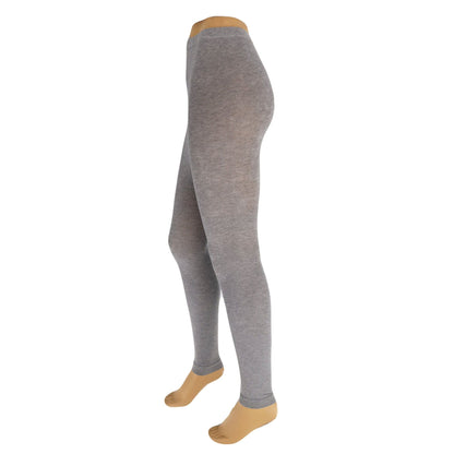Bamboo Leggings for Women Soft Stretchy Full Length Elastic Leggings with Fancy Accessories