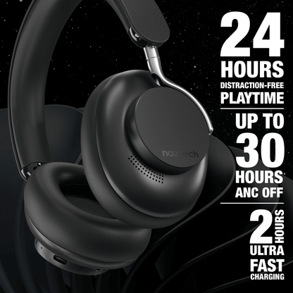 Naztech Aura 360 ANC Wireless Headphones