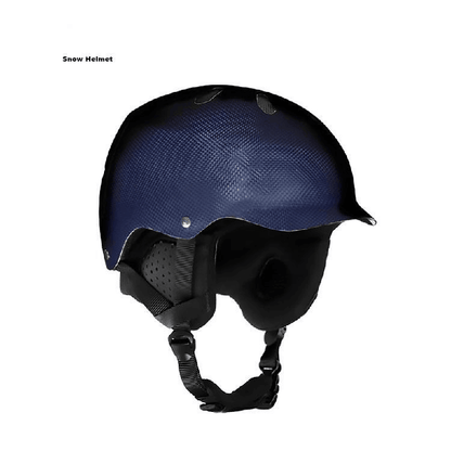Carbon fiber ski helmet. (High-grade lightweight carbon fiber ski helmet)