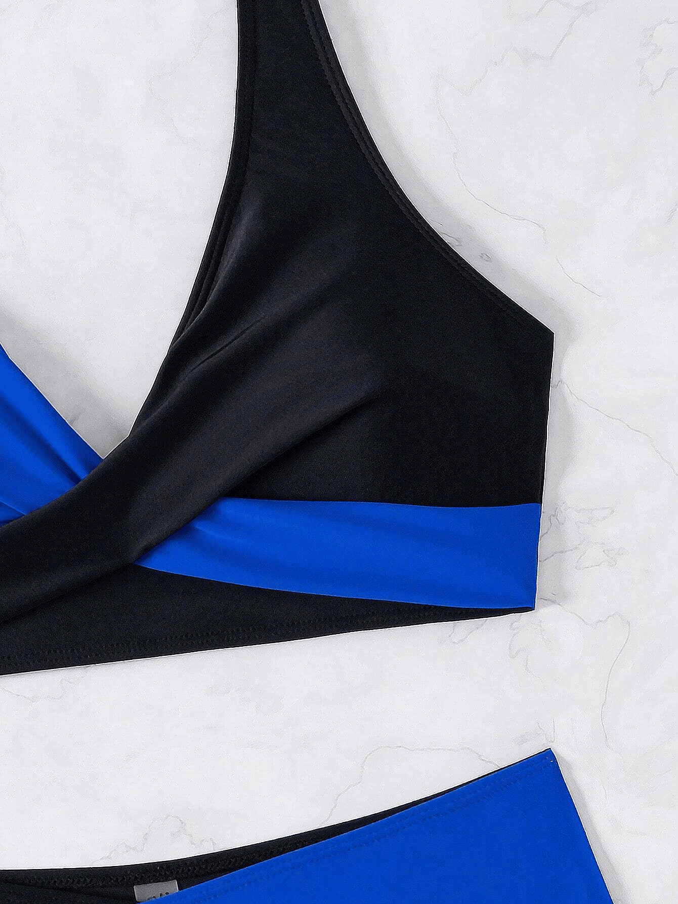 A bikini with a fashionable color