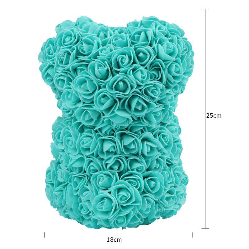 Rose Teddy Bear for Valentine's Day or Mother's Day Gifts