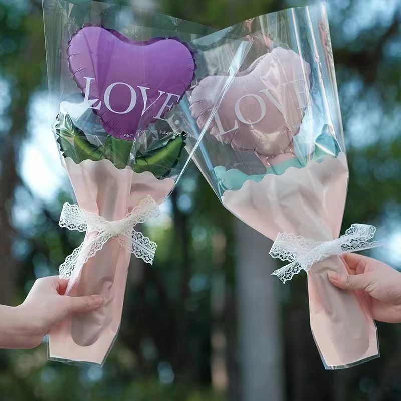 Mother's Day Goddess's Day Valentine's Day holding love flower balloon kindergarten mall activities gifts