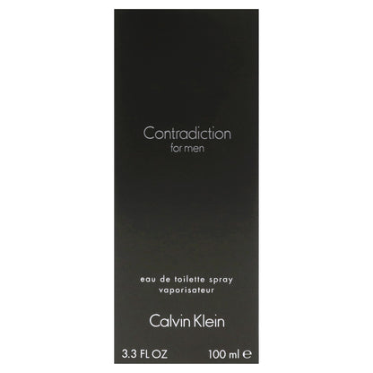 Contradiction by Calvin Klein for Men - 3.4 oz EDT Spray